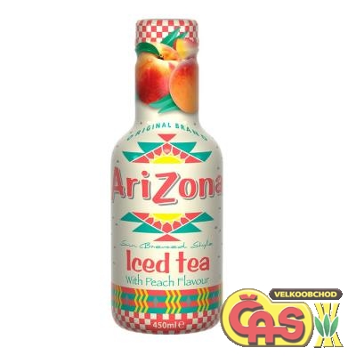 Arizona iced tea peach 0.45l PET