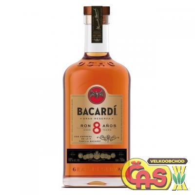 BACARDI 8-leté 0.7l      40%