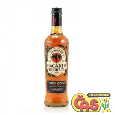 BACARDI OAK HEART SPICED 0.7l 35%