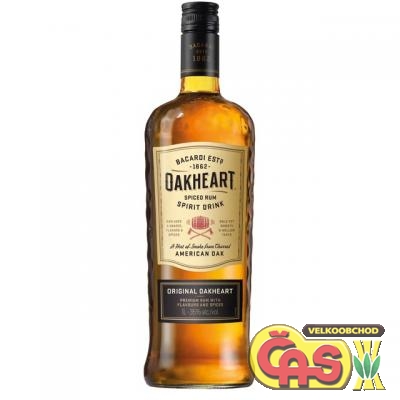 BACARDI OAK HEART SPICED 1l 35%