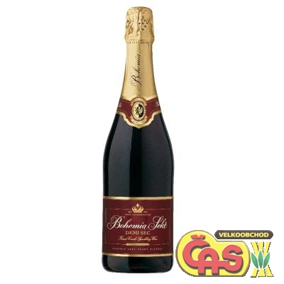 Bohemia Sekt - Demi Sec 0.75l červený