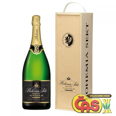 Bohemia Sekt - Demi Sec 3l dřevo