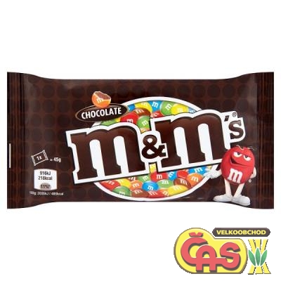 BONBÓNY M&Ms 45g ČOKOLÁDOVÉ