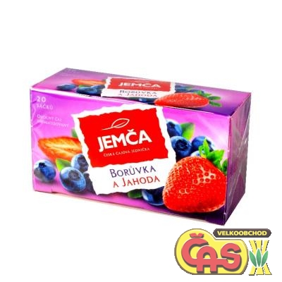 ČAJ JEMČA BORŮVKA+JAHODA 40g