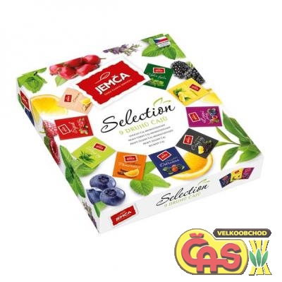 ČAJ  JEMČA SELECTION 72g/9 druhů
