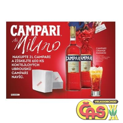 CAMPARI BITTER 2x1l+UBROUSKY 25%