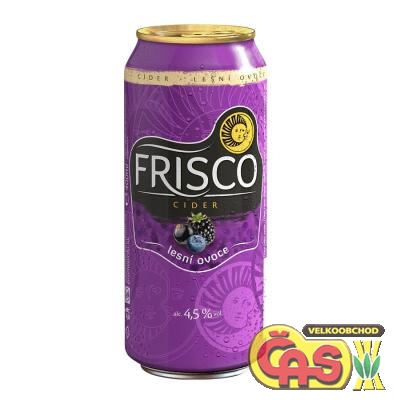 Cider Frisco lesní ovoce 0.4l plech