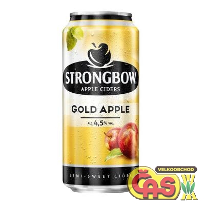 CIDER STRONGBOW APPLE GOLD 0.44l plech
