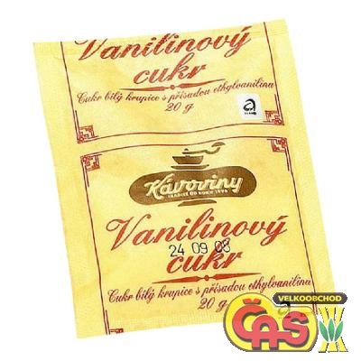 CUKR VANILÍNOVÝ 20g KÁVOVINY