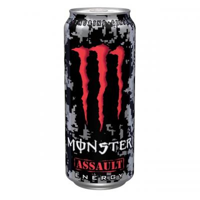ENER.NÁPOJ MONSTER ASSAULT 0.5I PLECH