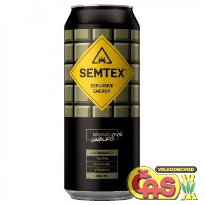 ENER.NÁPOJ SEMTEX 0.5l GRANÁTOVÉ JABLKO