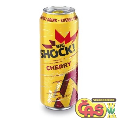 ENER.NÁPOJ SHOCK  0.5l CHERRY