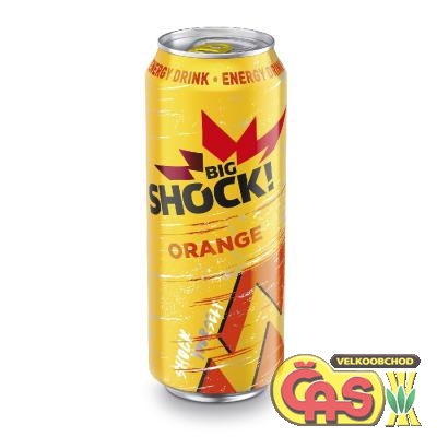 ENER.NÁPOJ SHOCK ORANGE 0.5l B