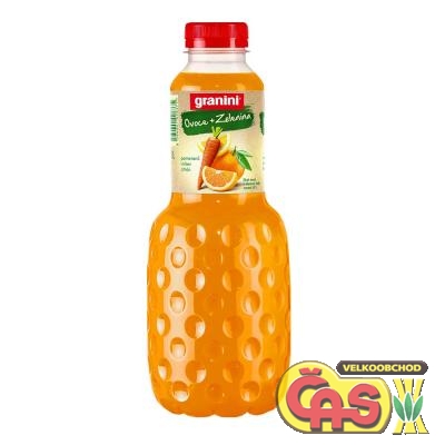 Granini 1l PET pomeranč+mrkev+citron