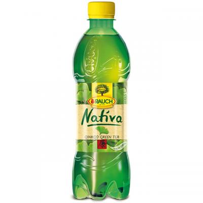 LEDOVÝ ČAJ RAUCH ZELENÝ GINKGO NATIVA 0.5l  PET