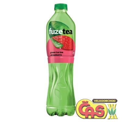 LEDOVÝ ČAJ FUZE TEA 1.5L GREEN JAHODA PET B