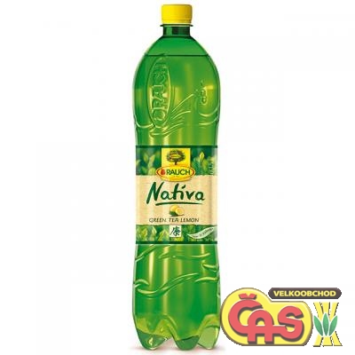 LEDOVÝ ČAJ RAUCH ZELENÝ S CITRONEM NATIVA 1.5l PET