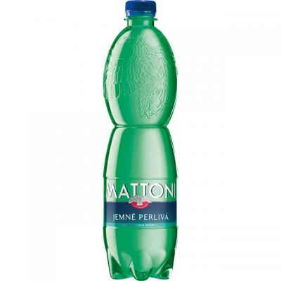 MATTONI  JEMNĚ PERLIVÁ  0.75I PET