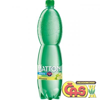 MATTONI 1.5l BÍLÝ HROZEN-NEPERLIVÁ PET