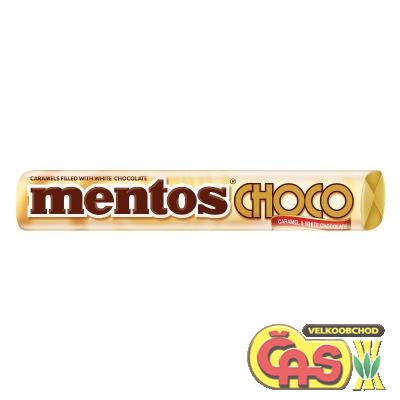MENTOS  CHOCO WHITE 38g blý