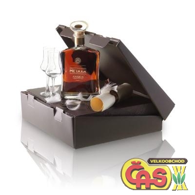METAXA - ANGELS TREASURE 0.7l pack se sklem 41%