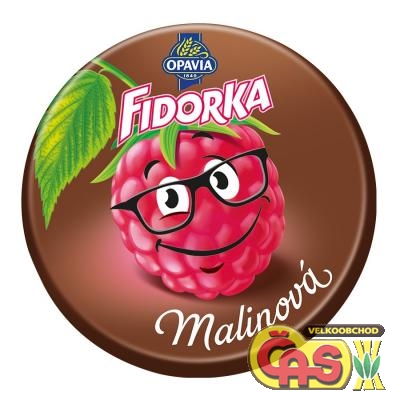Fidorka mléčná malinová 30g