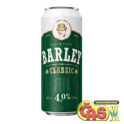 Pivo Barley Classic plech 0.5l