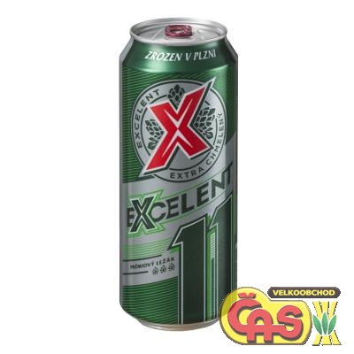 PIVO GAMBRINUS 0.5l EXCELENT PLECH