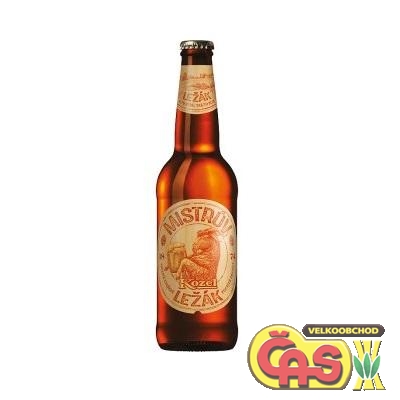 PIVO  KOZEL MISTRŮV LEŽÁK 0.5l sklo
