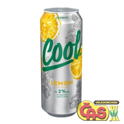 PIVO STAROPRAMEN COOL LEMON 0.5 PLECH