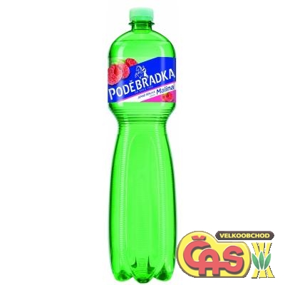 PODĚBRADKA 1.5l MALINA PET