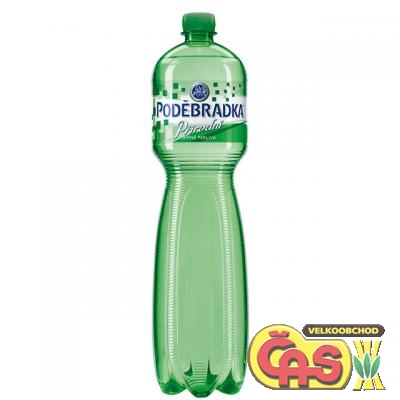 PODĚBRADKA 1.5l PŘÍRODNÍ JEMNĚ PERLIVÁ PET