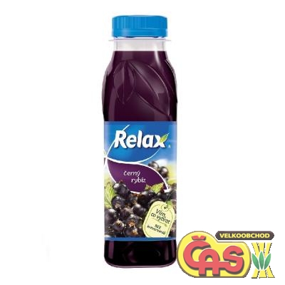 RELAX  0.3l ČERNÝ RYBÍZ   PET