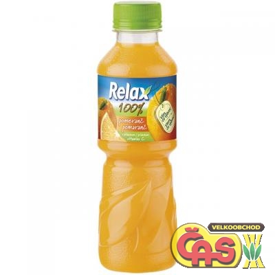 RELAX  0.3l POMERANČ PET
