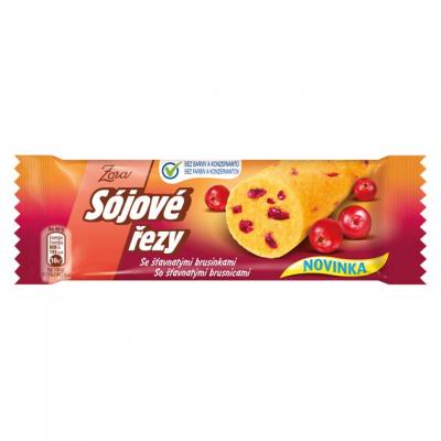 ŘEZY SOJOVÉ 50g BRUSINKOVÉ