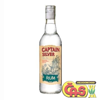 RUM CAPTAIN SILVER WHITE 1l 37.5%