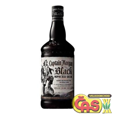 RUM CAPTAIN MORGAN BLACK SPICED 1l 40%