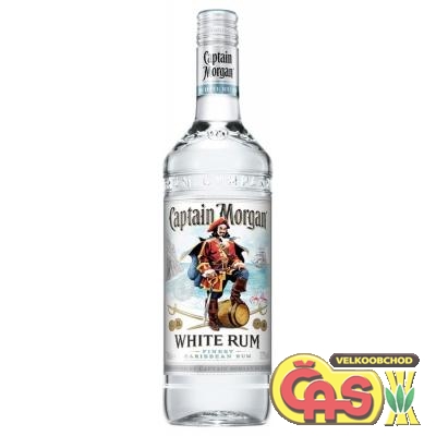 RUM CAPTAIN MORGAN WHITE 1l 37.5%