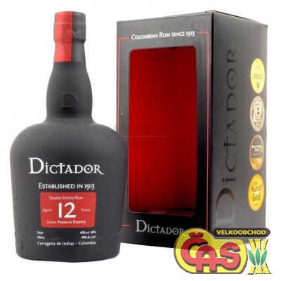 RUM DICTADOR 12YO 0.7l 40%