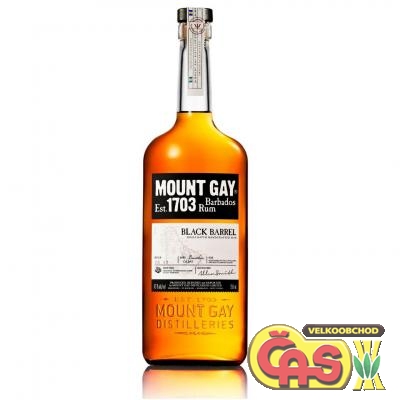 RUM MOUNT GAY BLACK BARREL 0.7l 43%