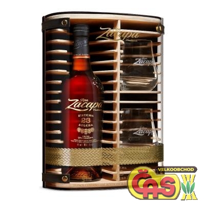 RUM ZACAPA 0.7l 23 - dárkové balené - 2xsklo 40%