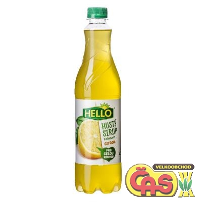 SIRUP PET!HUSTÝ HELLO CITRON 0.7l