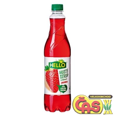 SIRUP PET!HUSTÝ HELLO JAHODA 0.7l