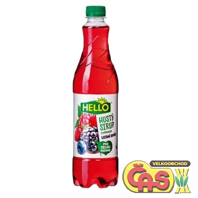 SIRUP PET!HUSTÝ HELLO LESNÍ SMĚS 0.7l