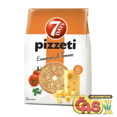 PIZZETI 80g  EMENTÁL-TOMATO