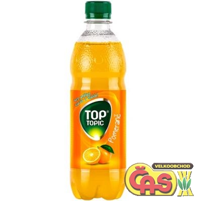 TOP TOPIC 0.5l POMERANČ PET