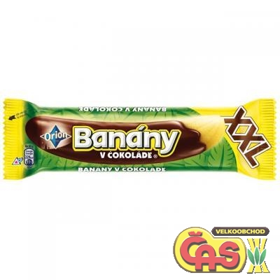 TYČINKA BANÁNY V ČOKOLÁDĚ XXL 60g