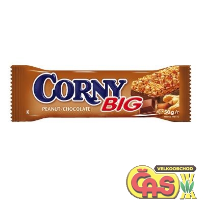 Tyčinka Corny BIG arašídy+čokoláda 50g