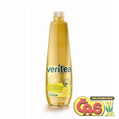 VERITEA-0.5l ČERNÝ ČAJ S CITRONEM