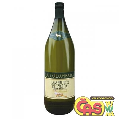 VÍNO LAMBRUSCO COLOMBARA bianco 1.5l